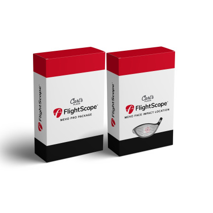 FlightScope Mevo Pro Package and Face Impact Location Bundle