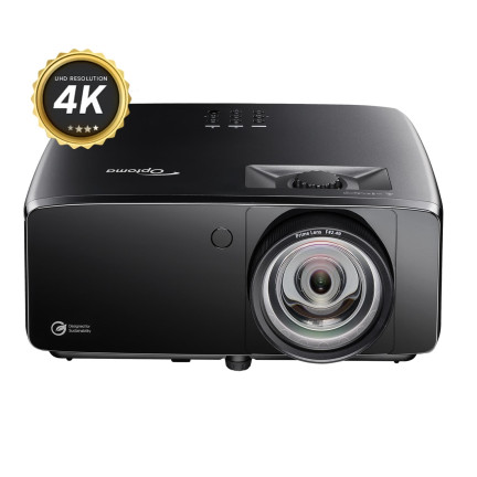 Optoma ZK521ST-B Golf Sim Projector with 4K badge
