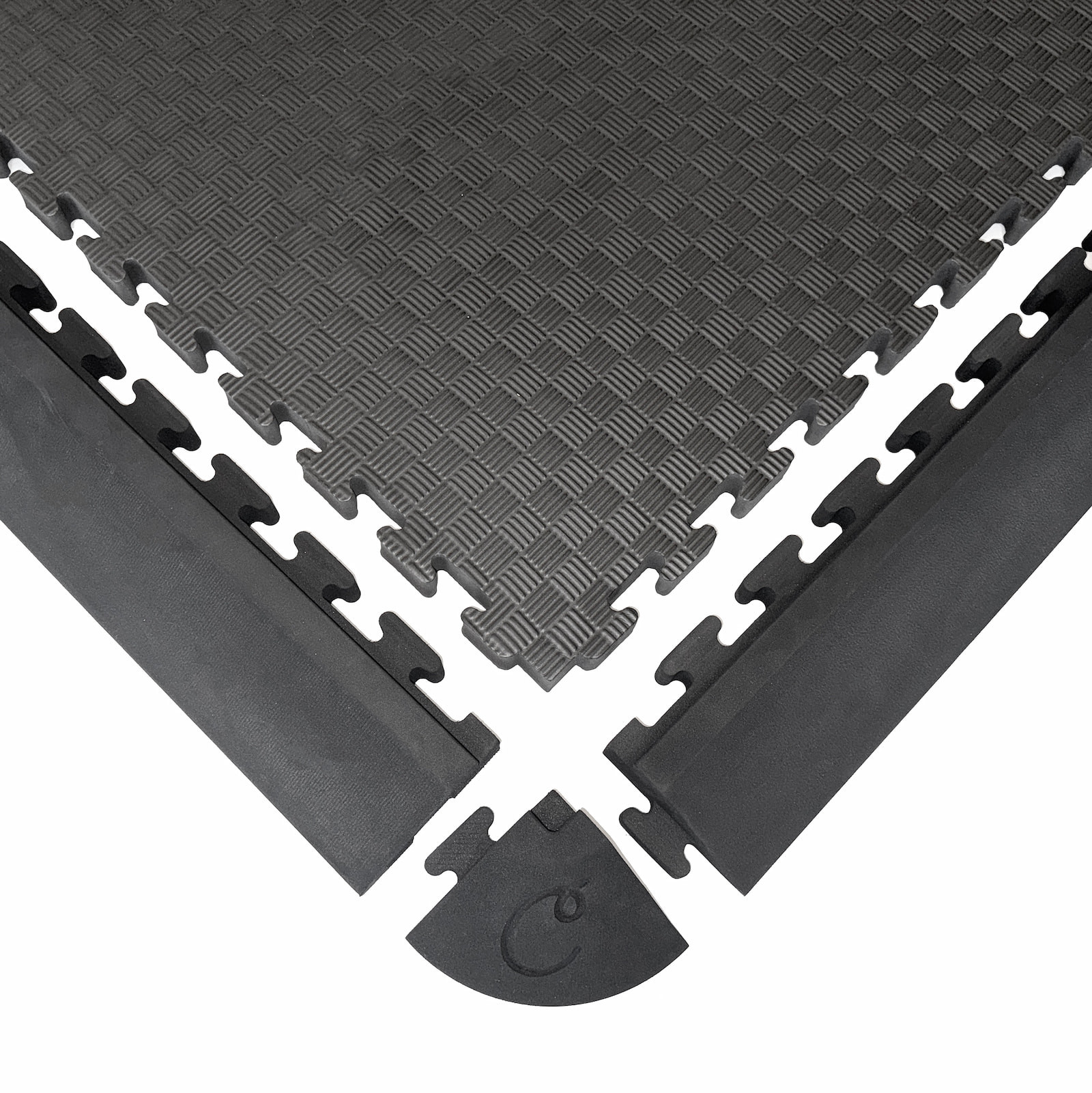 Assembling the floor tile system