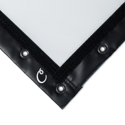 8x14 Foot Preferred Impact Screen Finished Edges With Loop (Remnant/Clearance)