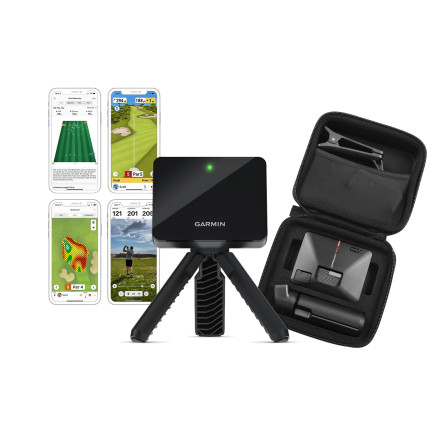 Garmin Approach R10 launch monitor with screenshots