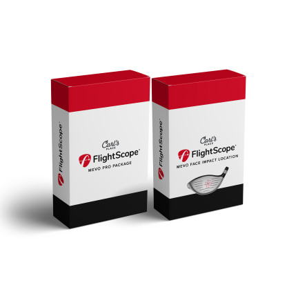FlightScope Mevo Pro Package and Face Impact Location Bundle