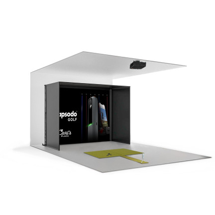 Rapsodo MLM2PRO golf simulator bundled with Carl's DIY Enclosure