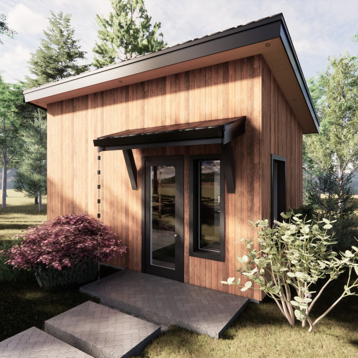 Four Season Hideaway - Golf Shed Plan main product photo