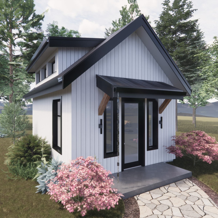 Calm Breeze Bungalow - Golf Shed Plan main product photo