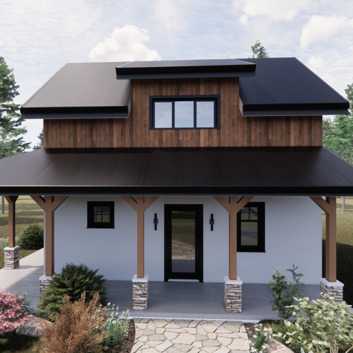 Fair Weather Lodge - Golf Shed Plan main product photo