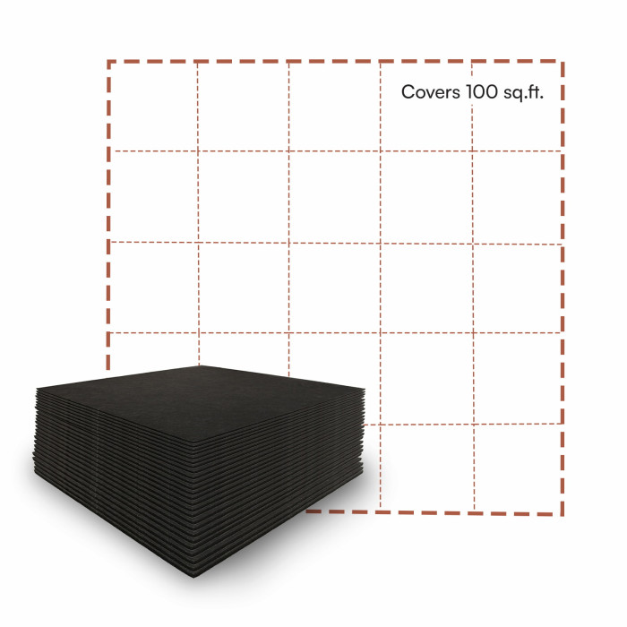 Golf Room Acoustic Tiles, Qty 25 main product photo