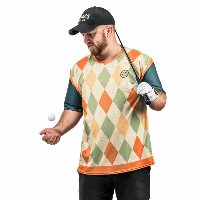 The Tee-Vest, Golf Simulator T-Shirt main product photo