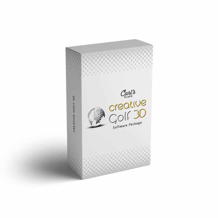 Creative Golf 3D Software main product photo