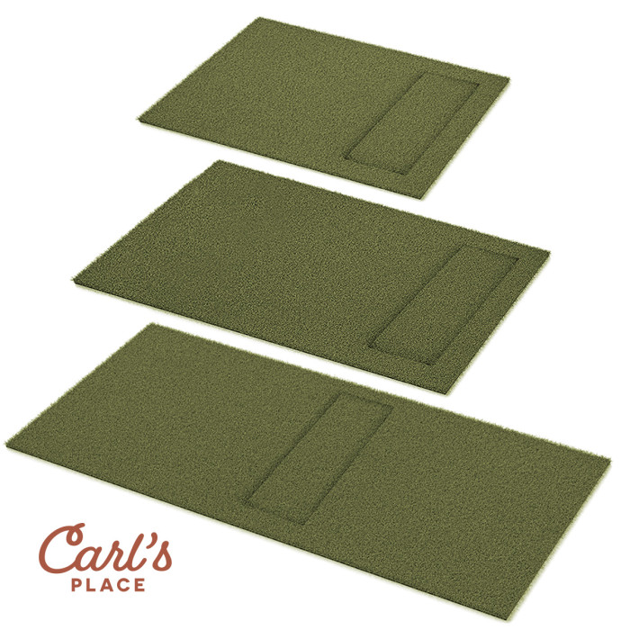 Carl's HotShot Golf Mats in 3 sizes, 4x5, 5x7 and 4x9