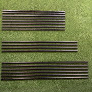 Powder-coated pipes for Carl's DIY Enclosure frame