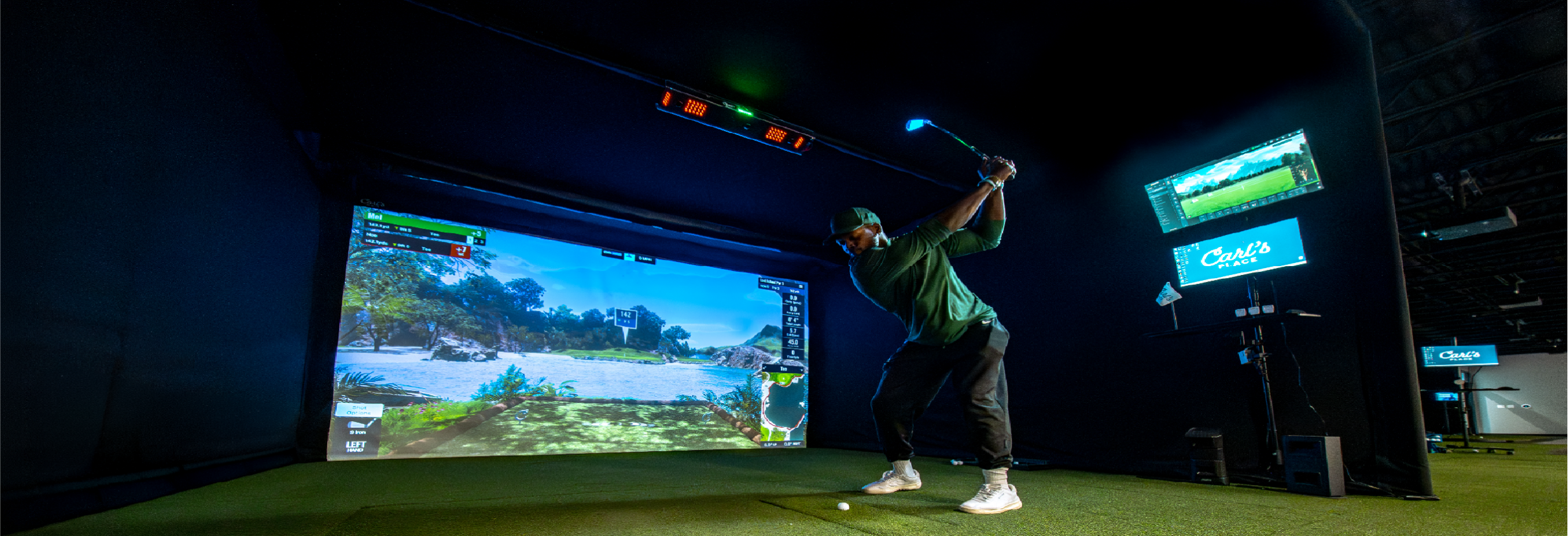 Golf Simulator Enclosures Golf Simulator Enclosures