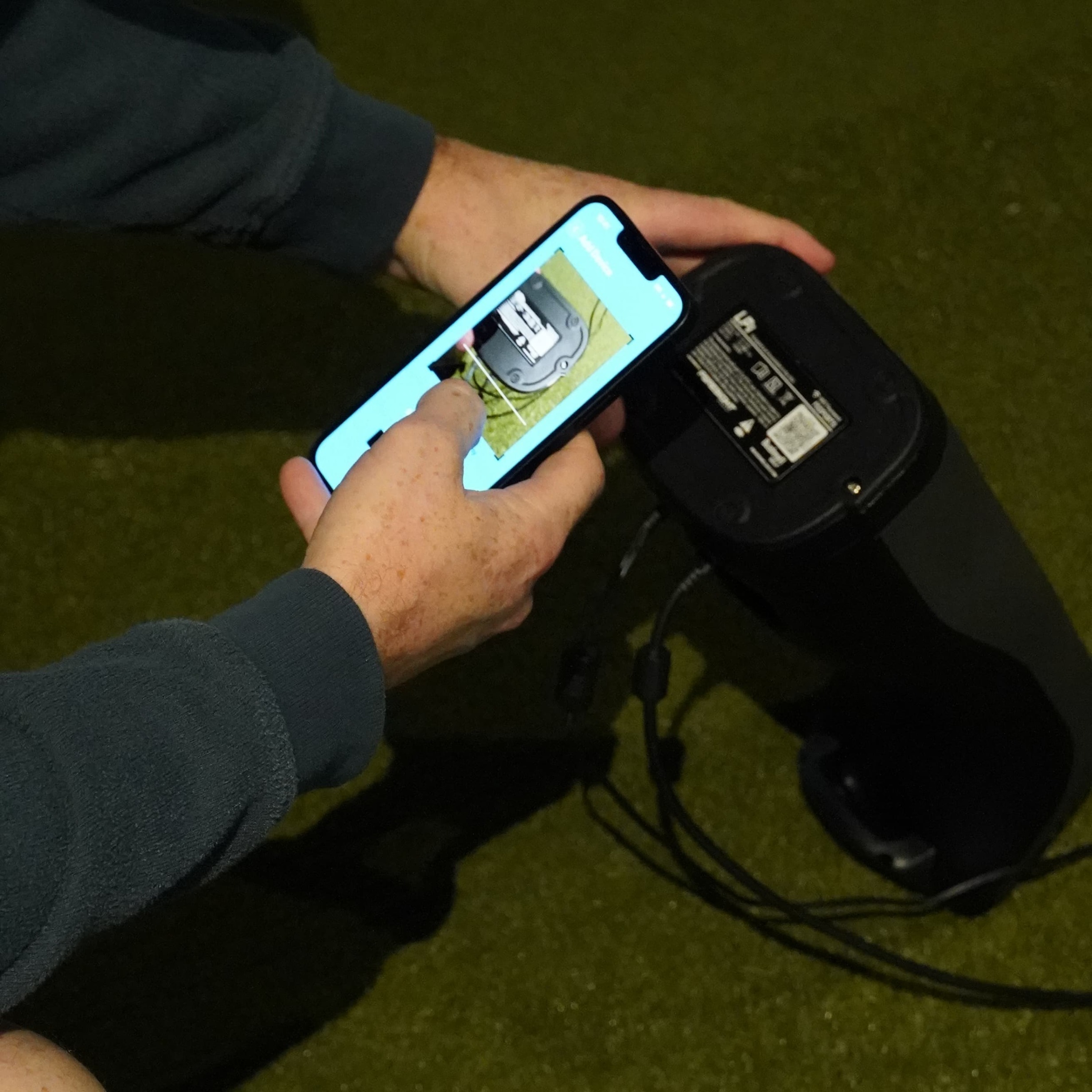 Setting up a Bushnell LPi unit with phone.