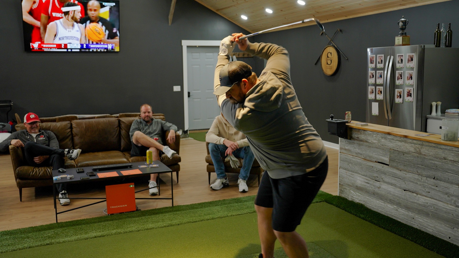 Carl's Golf Simulator Enclosure