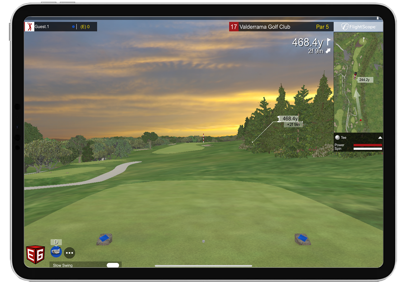 Mevo+ in fairway