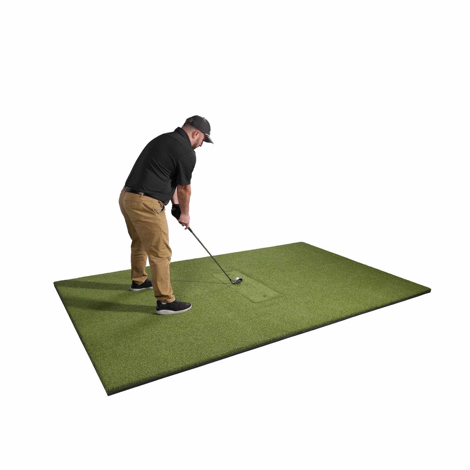 6x10 hotshot mat with golfer