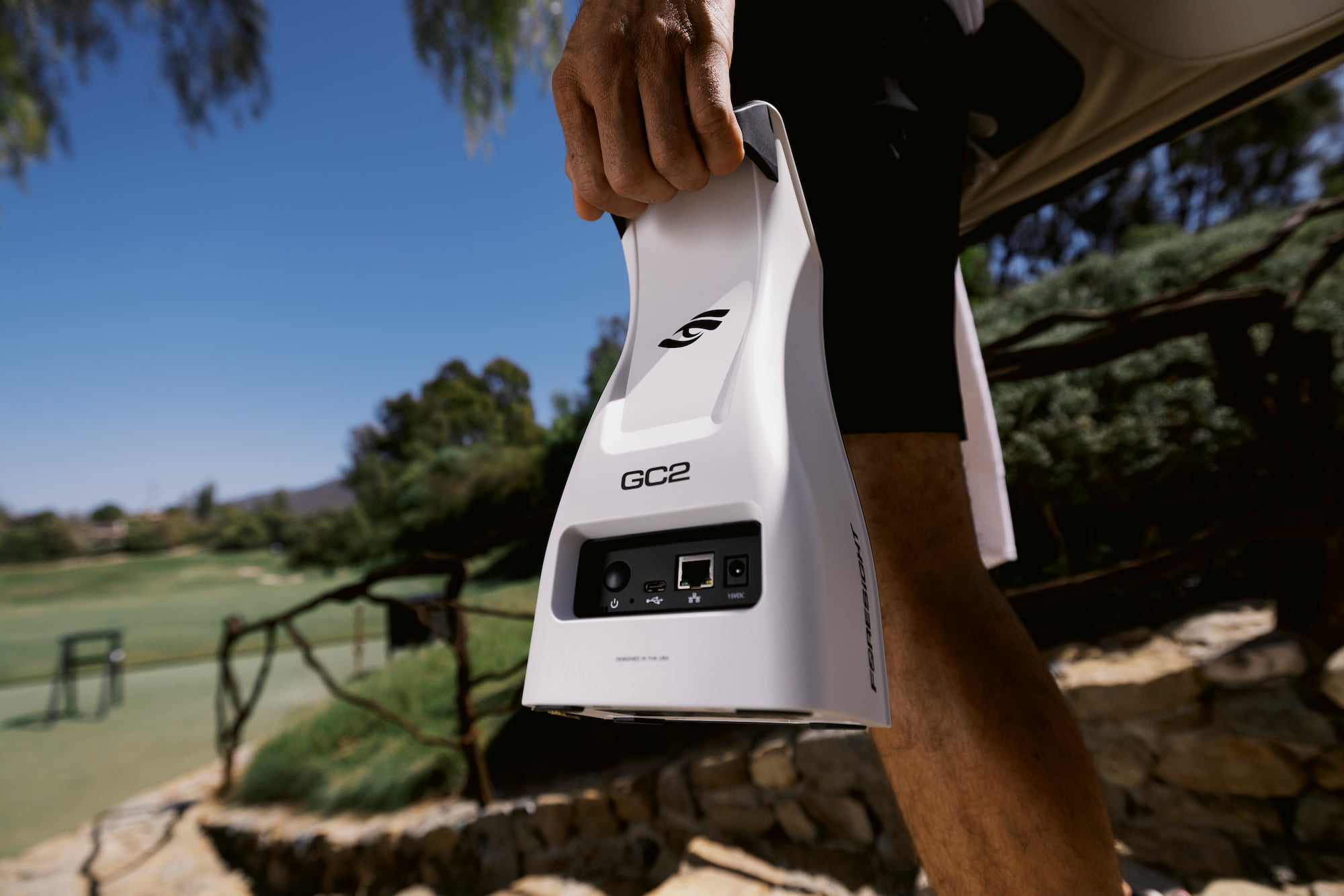 Foresight GC2 launch monitor carried