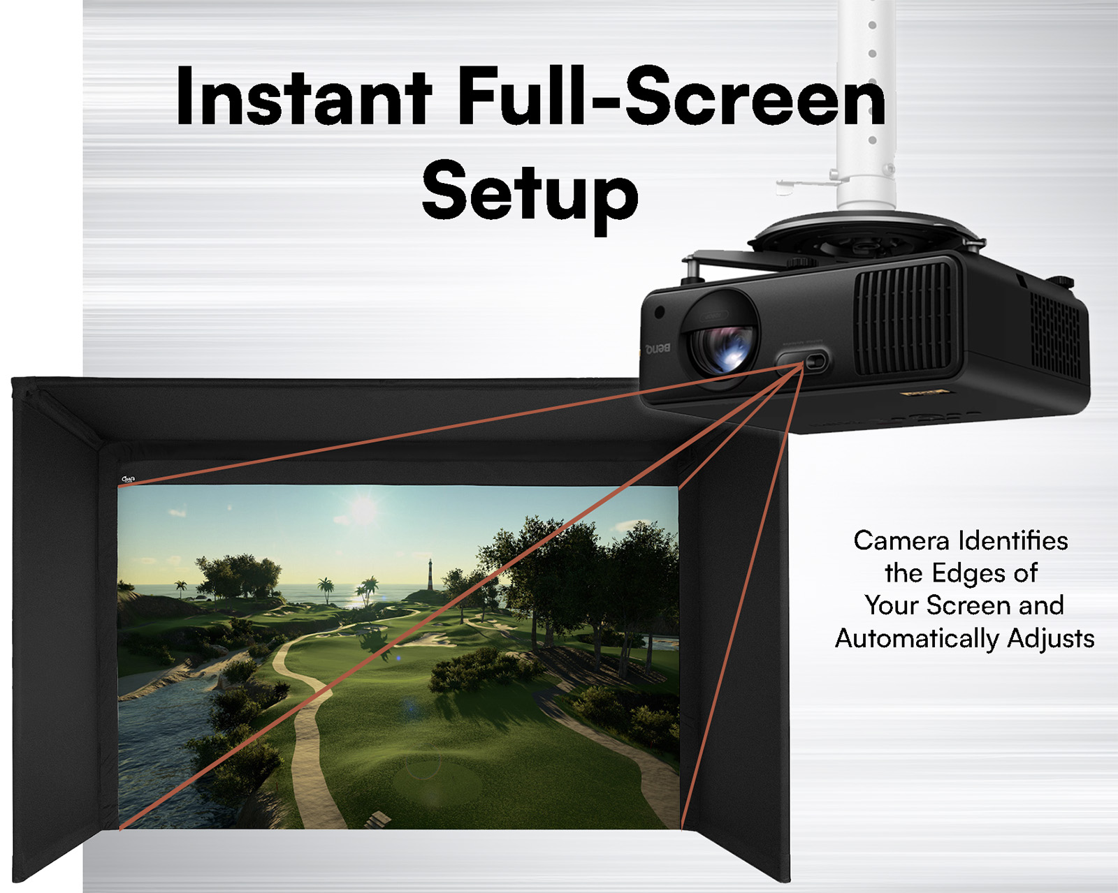 BenQ AH700ST Golf Simulator Projector