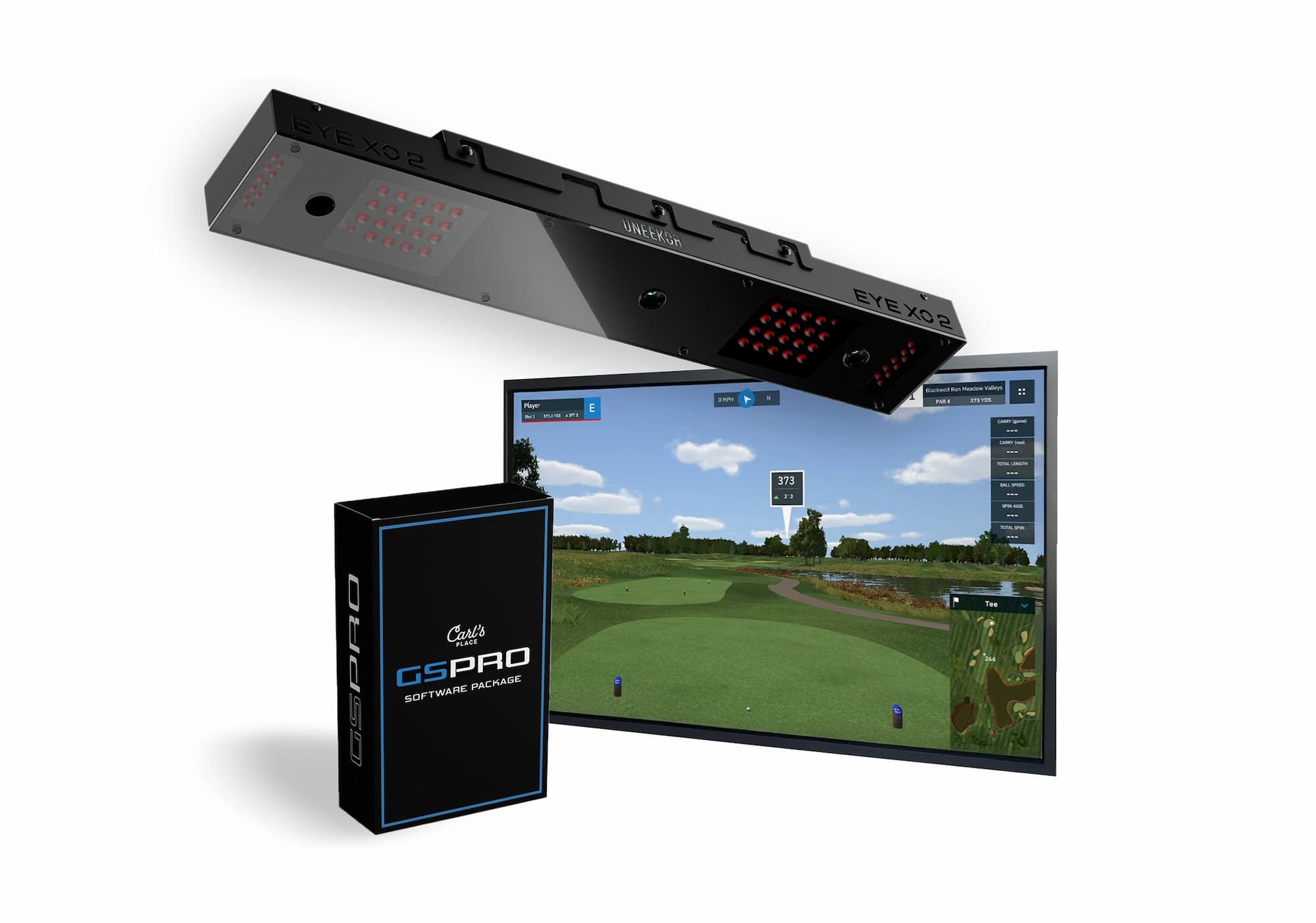 Uneekor EYE XO2 with Screen and GSPro