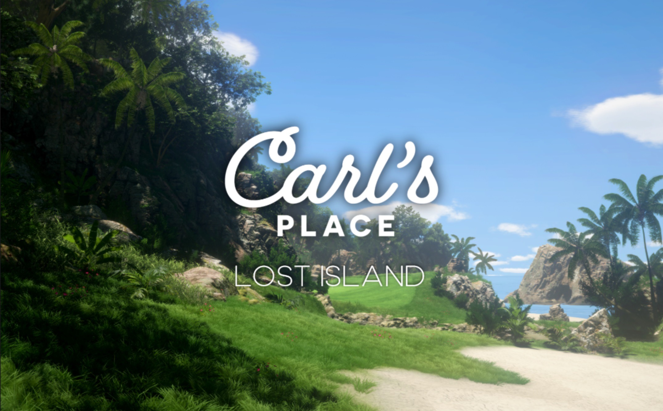 Lost Island GSPro fantasy course by Carl's Place