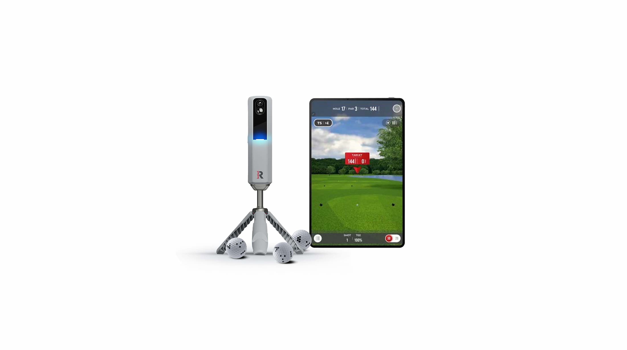Rapsodo M2MPRO with mobile tablet