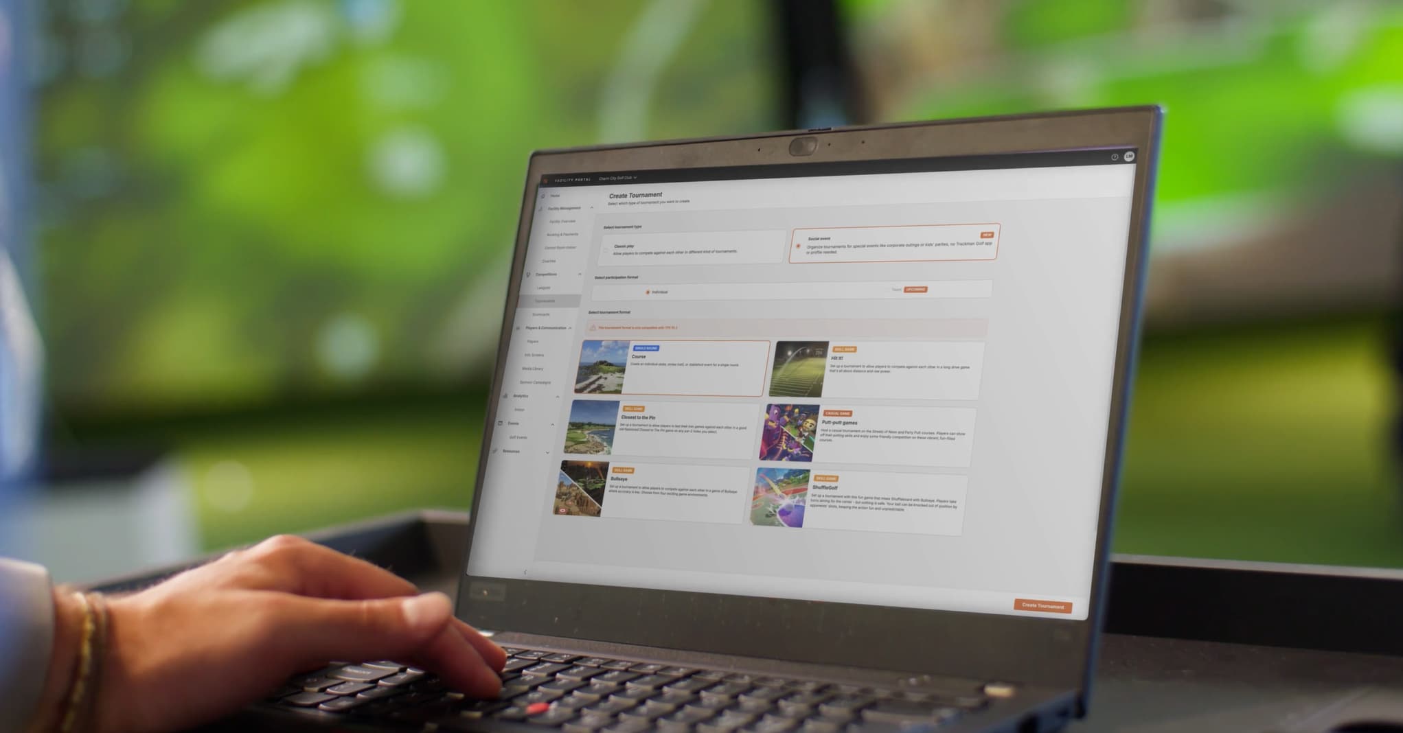 Trackman commercial software